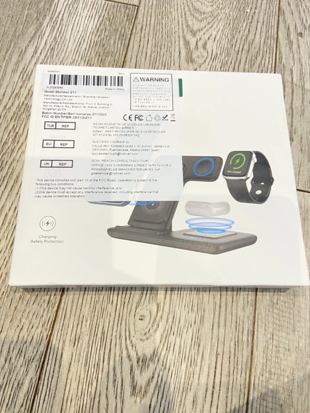 Wireless Charging Station for Apple Watch and iPhone