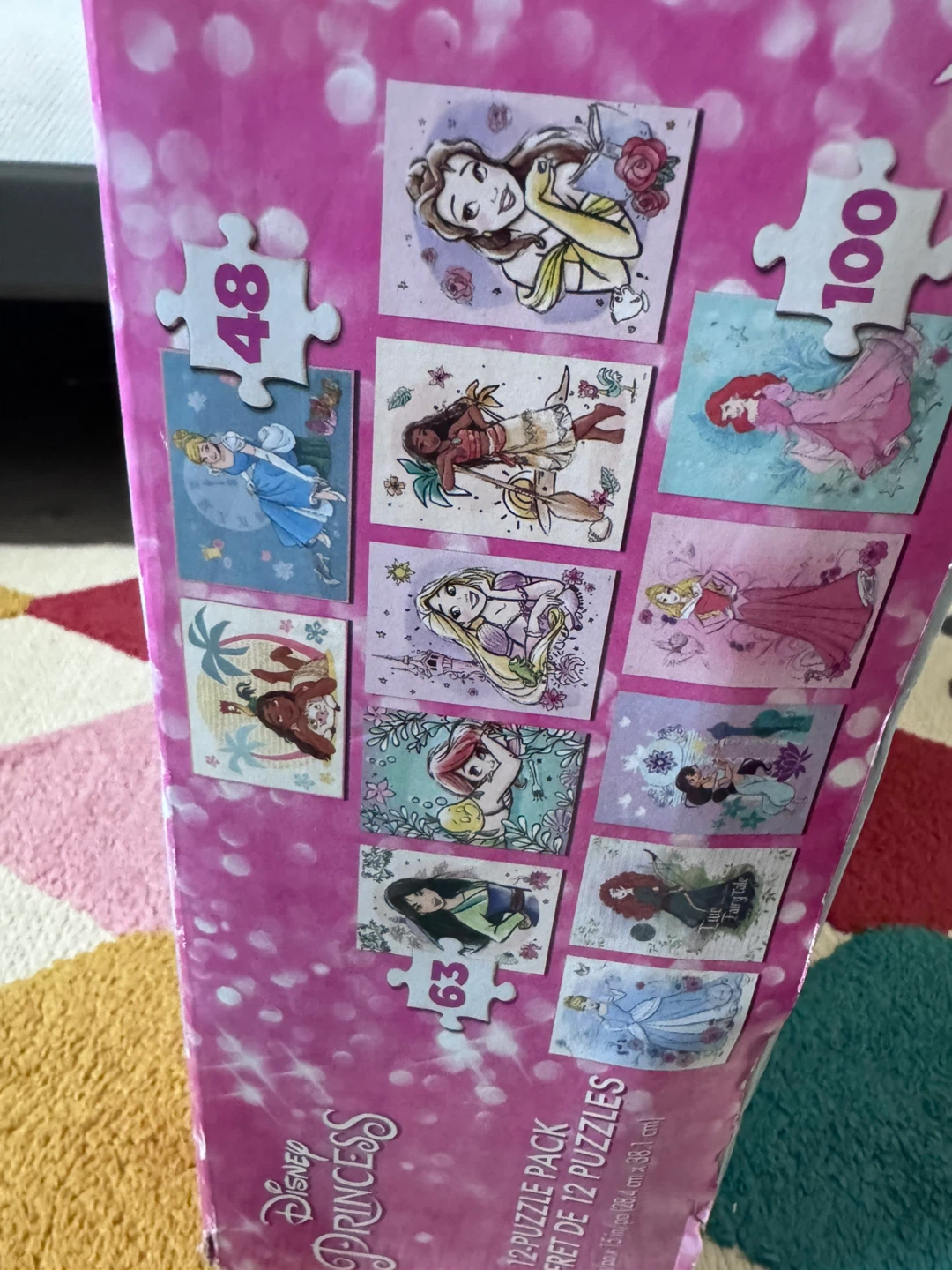 Disney Princess 12-Puzzle Pack - photo 5