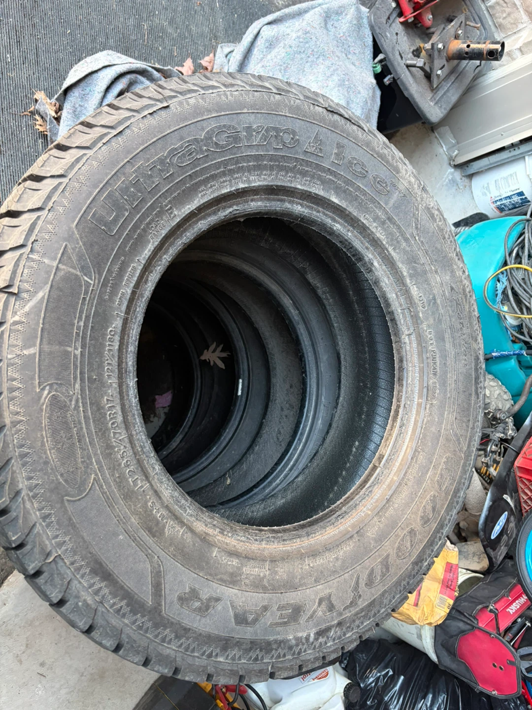 Goodyear Ultra Grip LT265/70R17 Tires (Set of 4) - photo 2