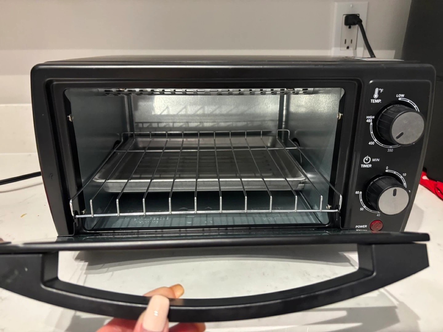 Black Mini Toaster Oven