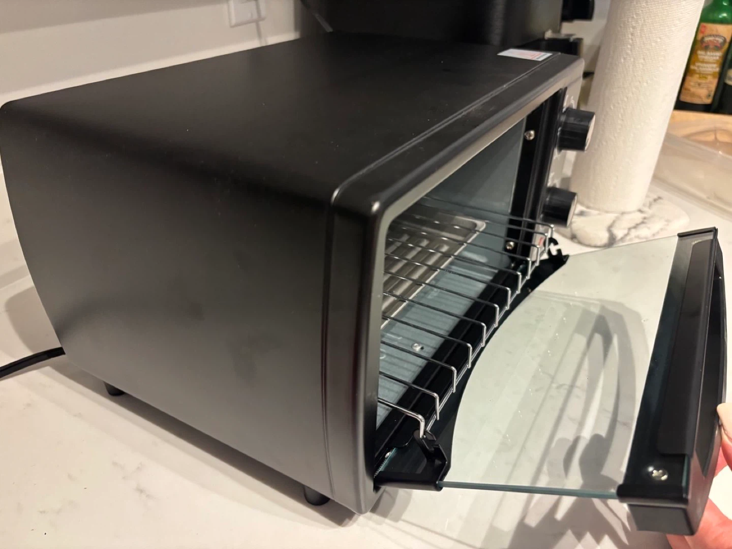 Black Mini Toaster Oven - photo 2