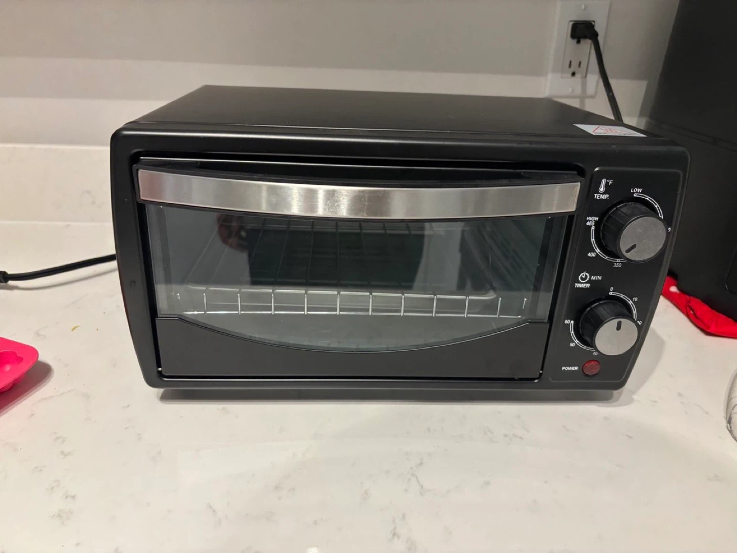 Black Mini Toaster Oven - photo 4
