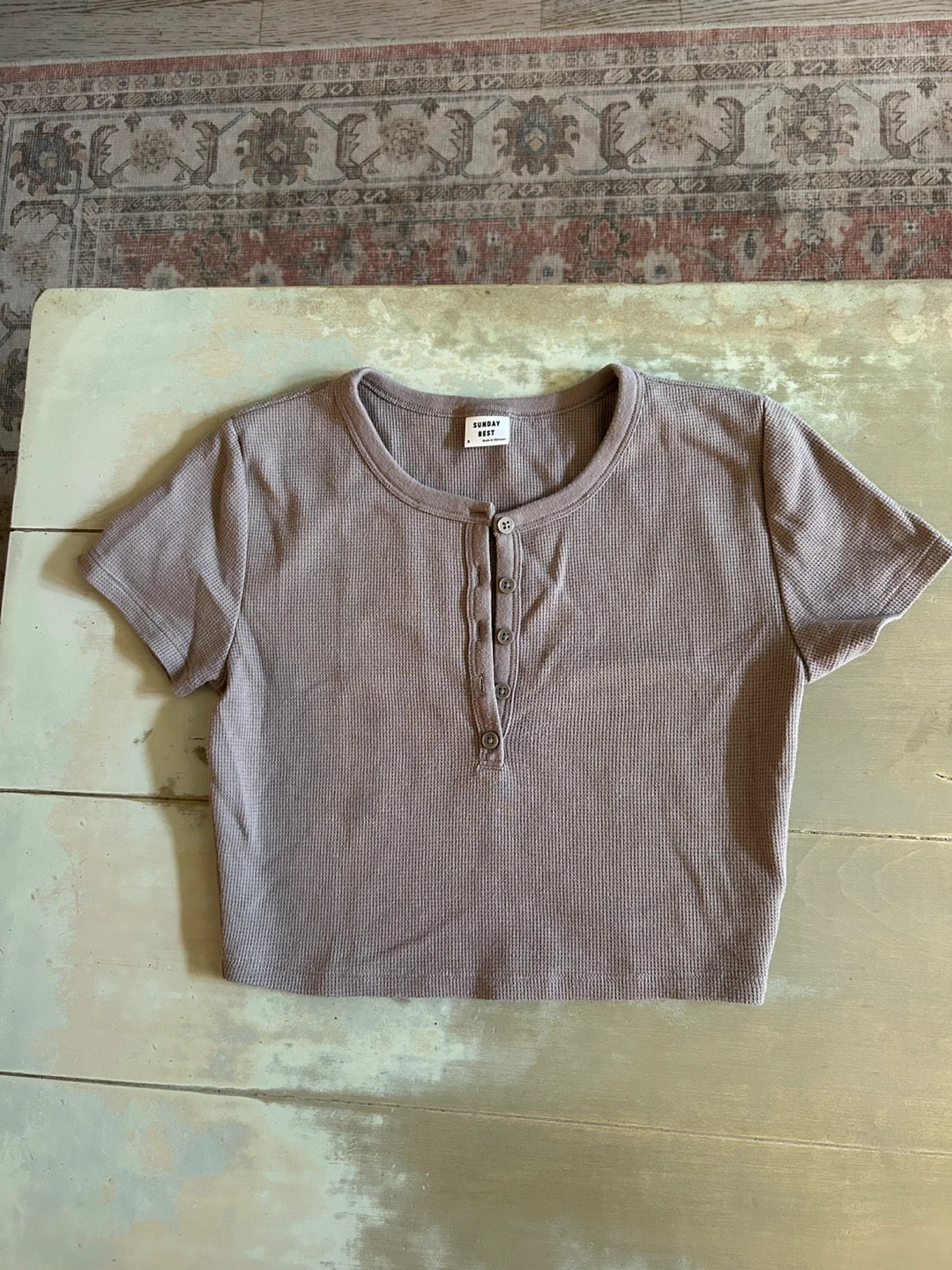Sunday Best Baby Waffle Tee - photo 2