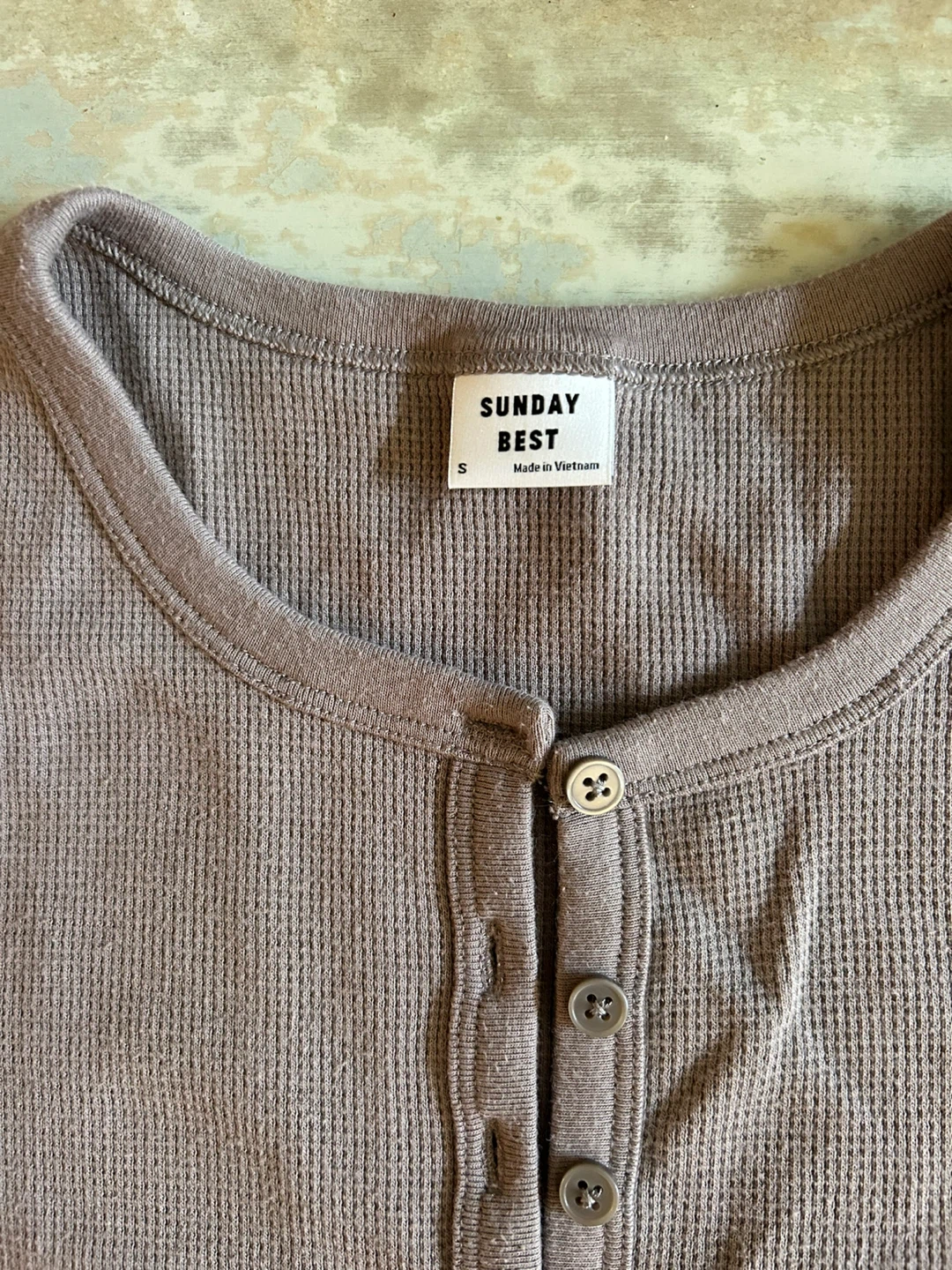 Sunday Best Baby Waffle Tee