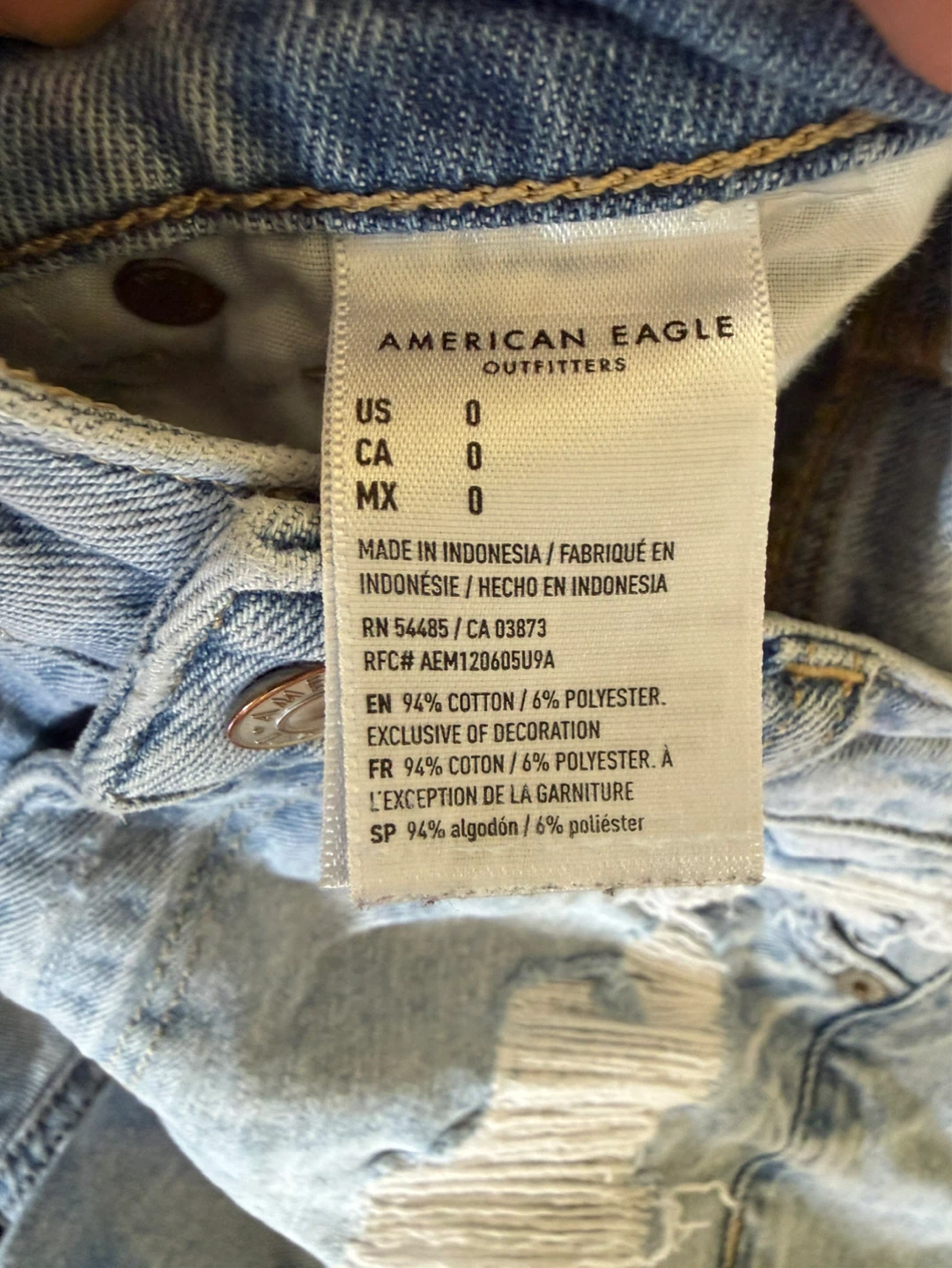 American Eagle Outfiters Denim Shorts Size 0 & 2 - photo 3