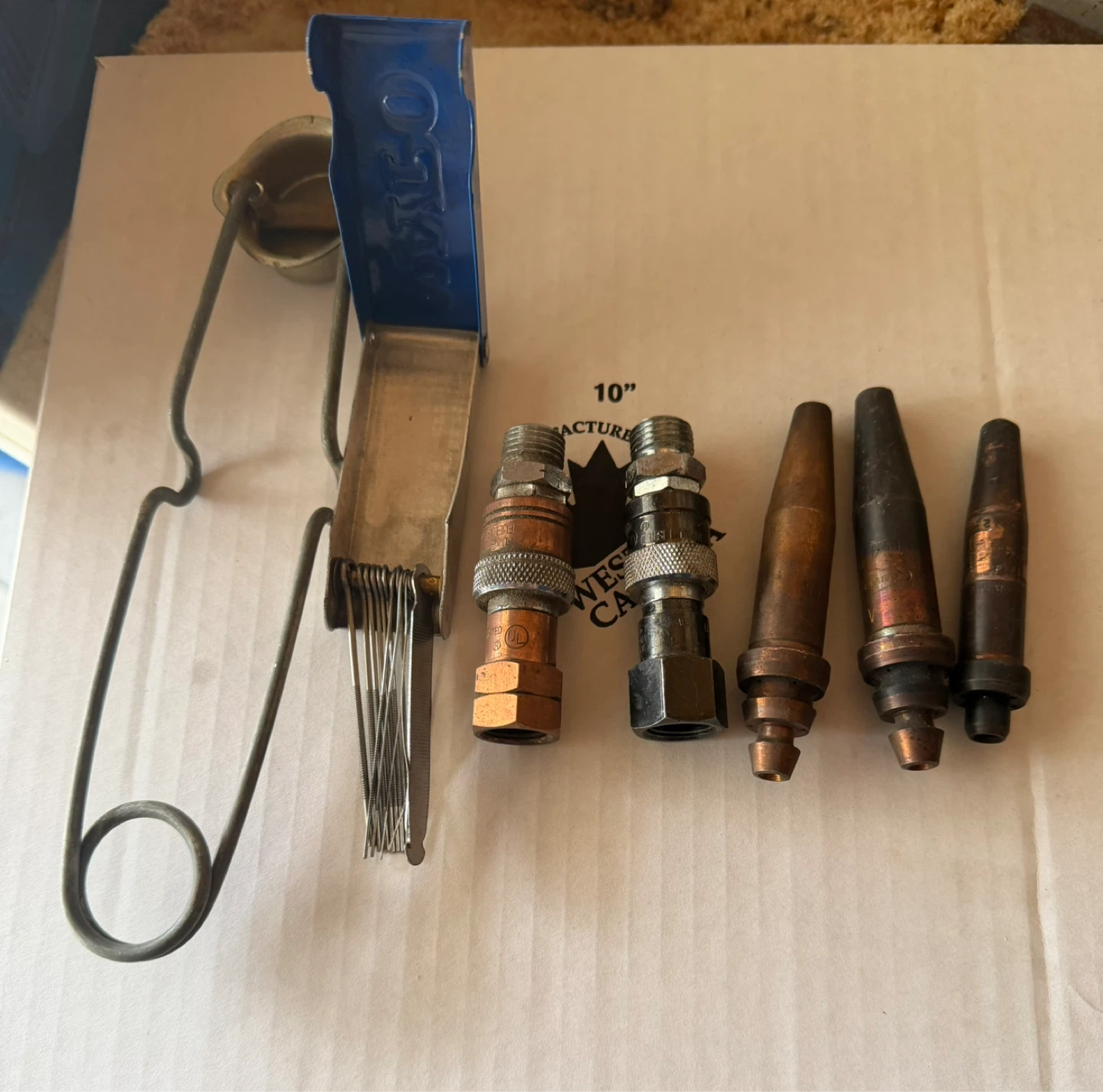Oxy-Acetylene Cutting Torches with Hoses and Regulators - photo 2
