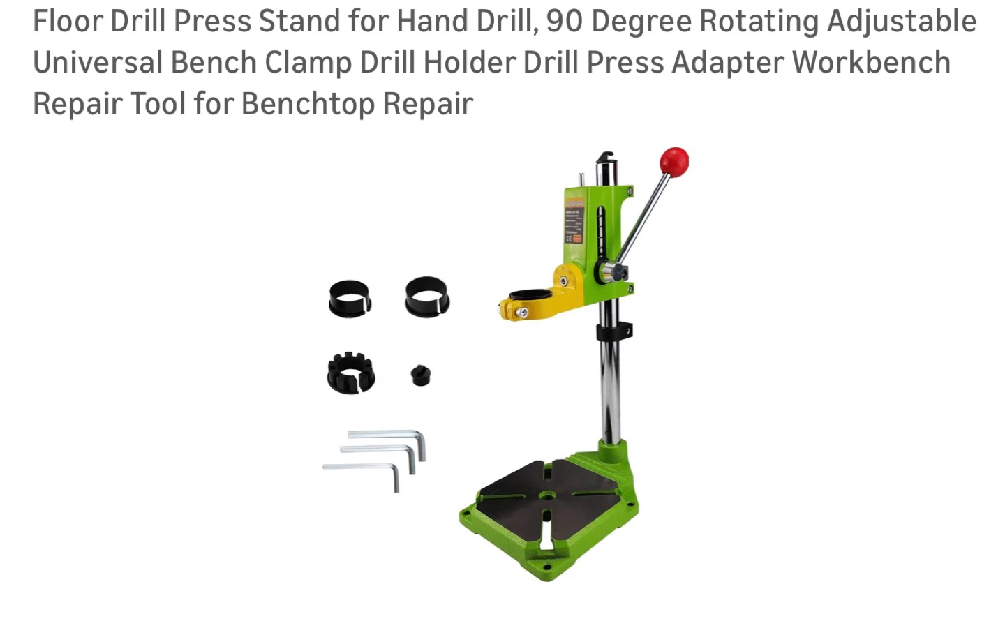 Drill Stand for Hand Drill DF6