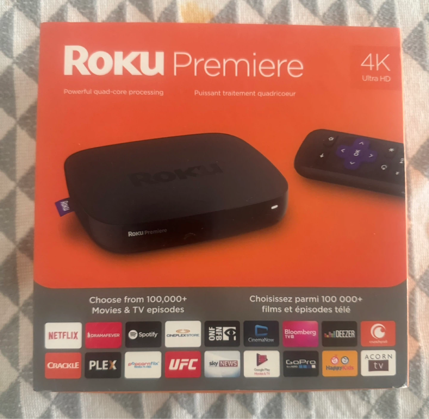 Roku Premiere 4K Ultra HD Streaming Device