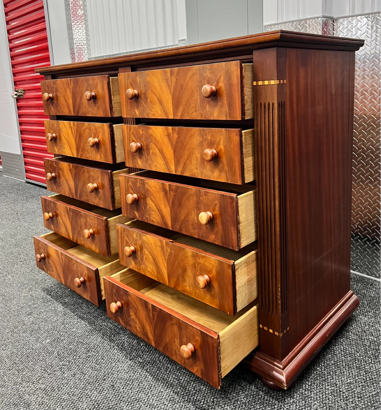 Vintage Art Deco 10 Drawer Dresser/ Free Delivery NYC & NJ - photo 2