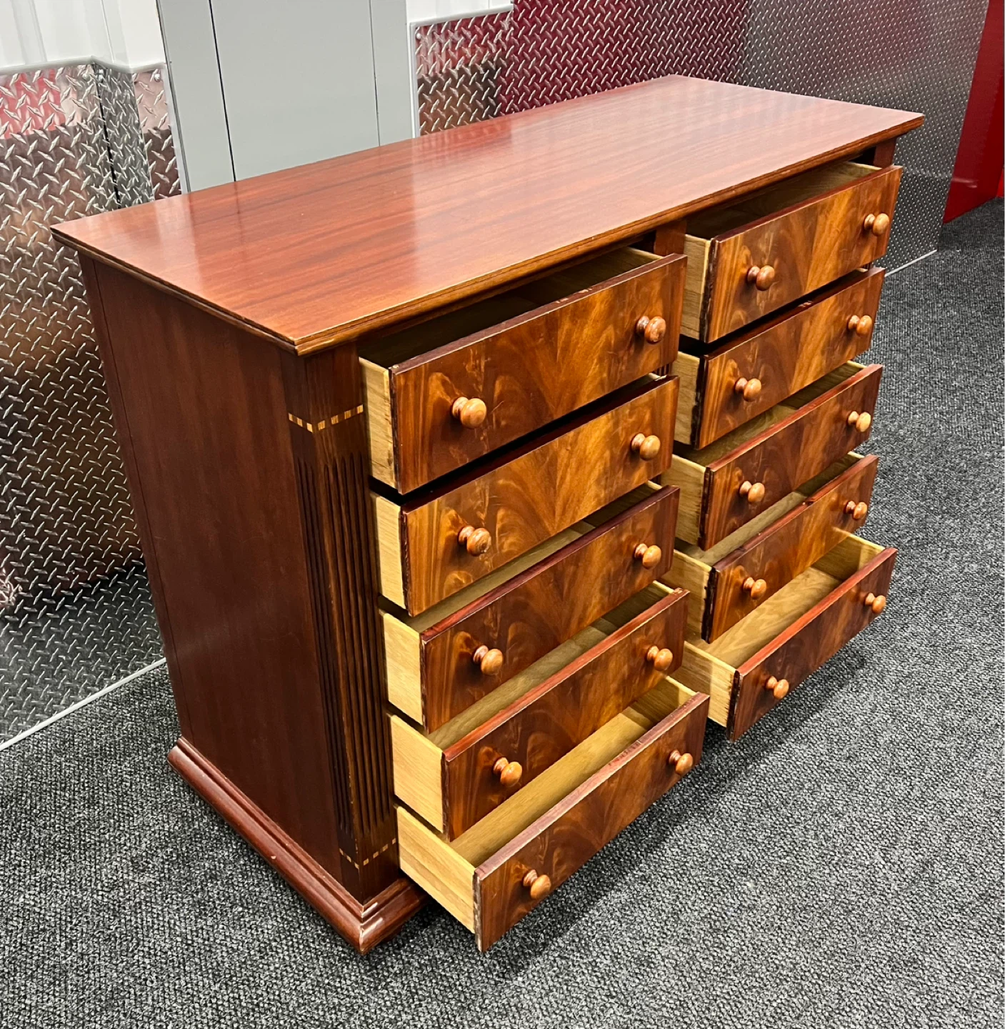 Vintage Art Deco 10 Drawer Dresser/ Free Delivery NYC & NJ - photo 5