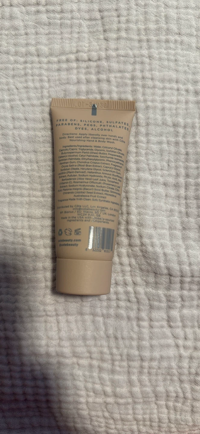 Cote Hydrating Hand & Body Lotion - 1 FL OZ - photo 2