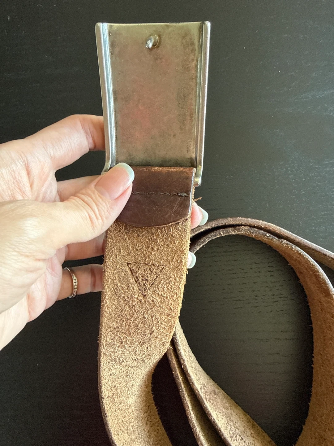 Guess Genuine Leather Belt - Size 36 - photo 3