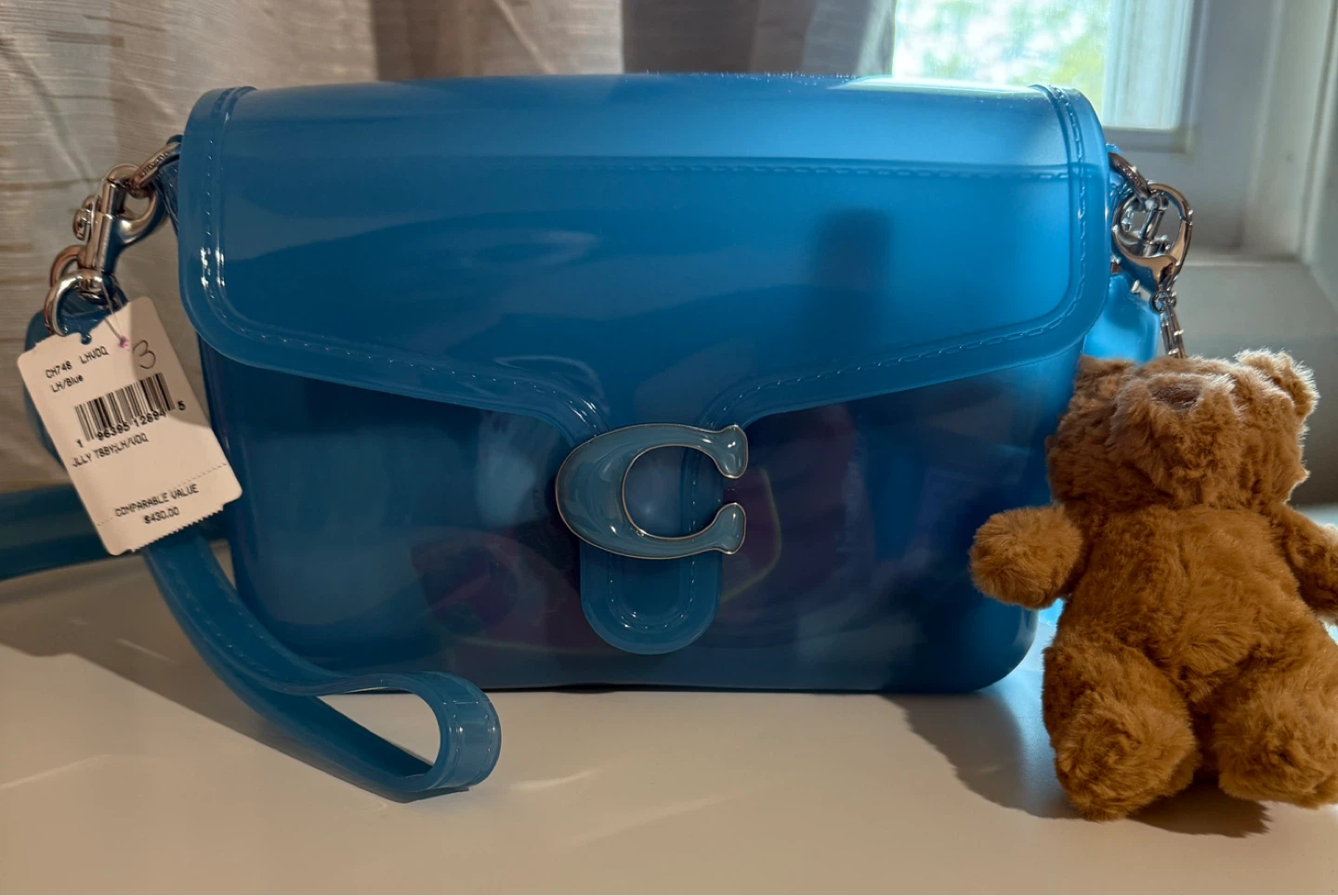 Coach Jelly Tabby Shoulder Bag - Blue - photo 4