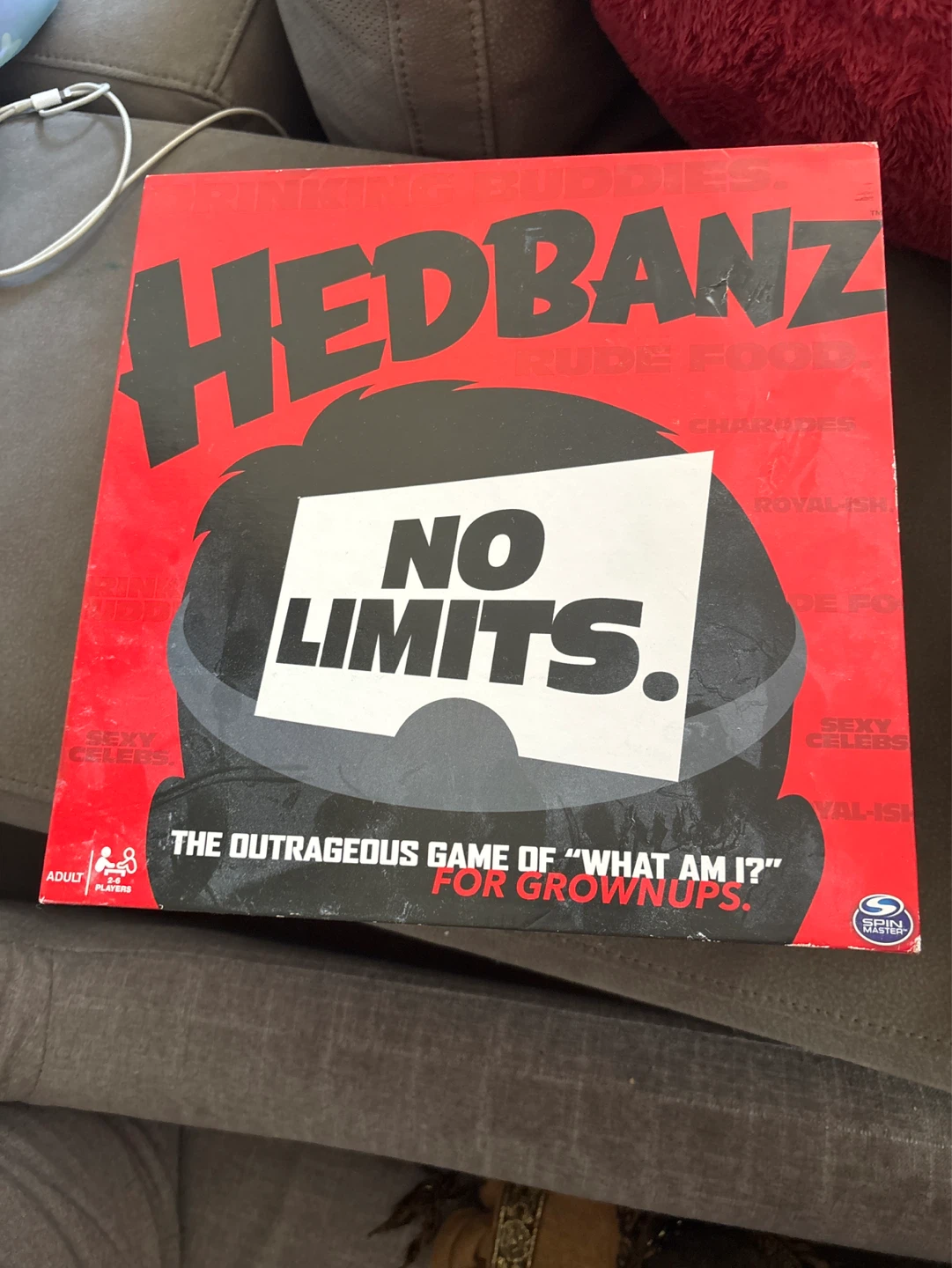 Hedbanz No Limits Adult Party Game