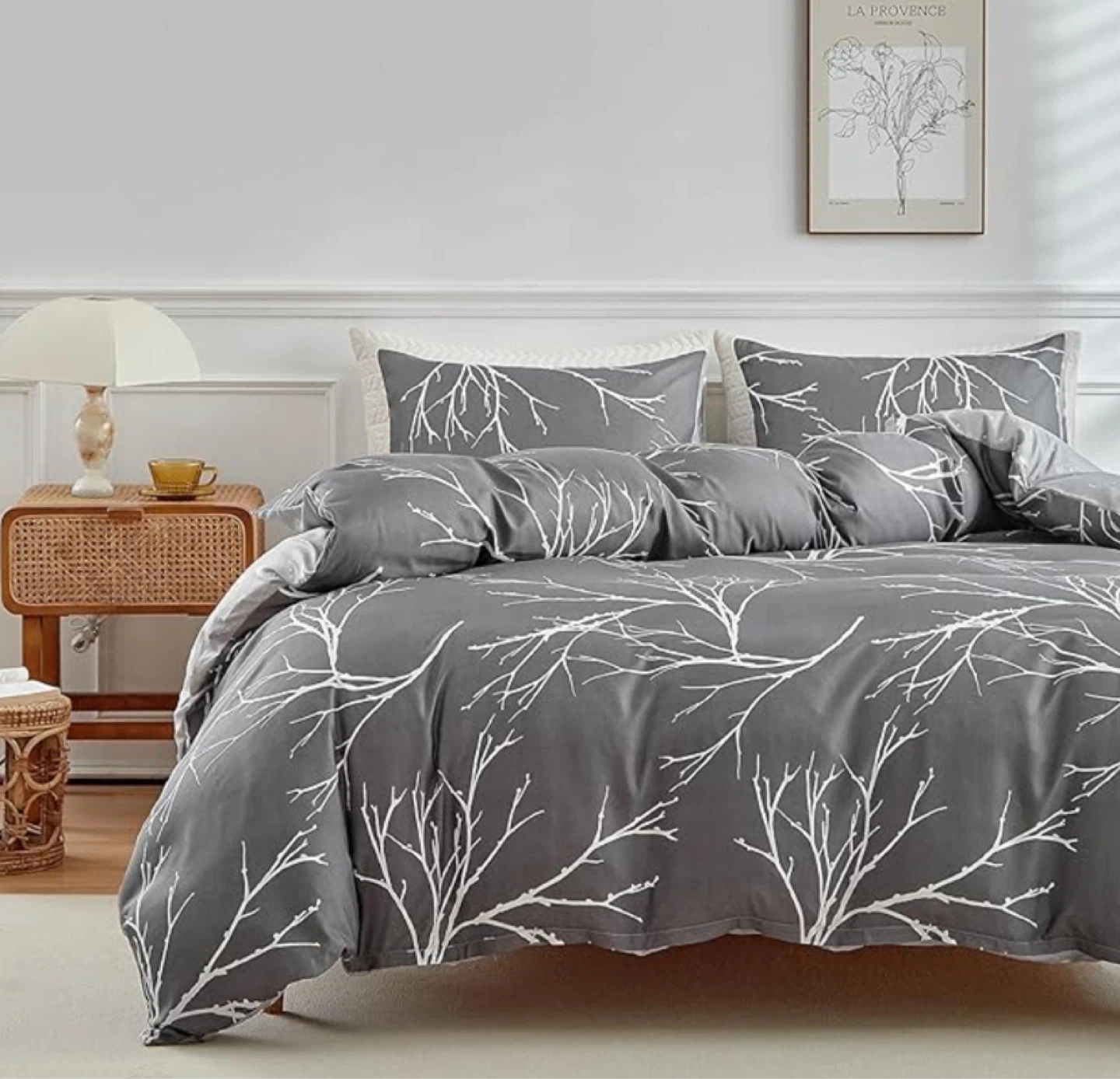 Queen Duvet Cover Set - Tree Branches Pattern - photo 2