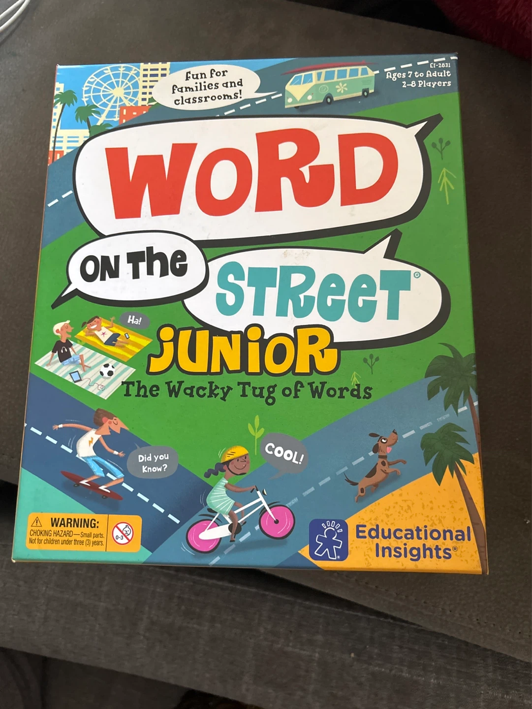 Word on the Street Junior The Wacky Tug of Words Game