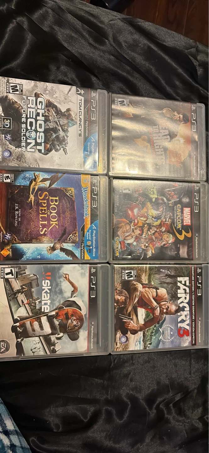 PS3 Bundle – 4 Controllers + 12 Games - photo 5
