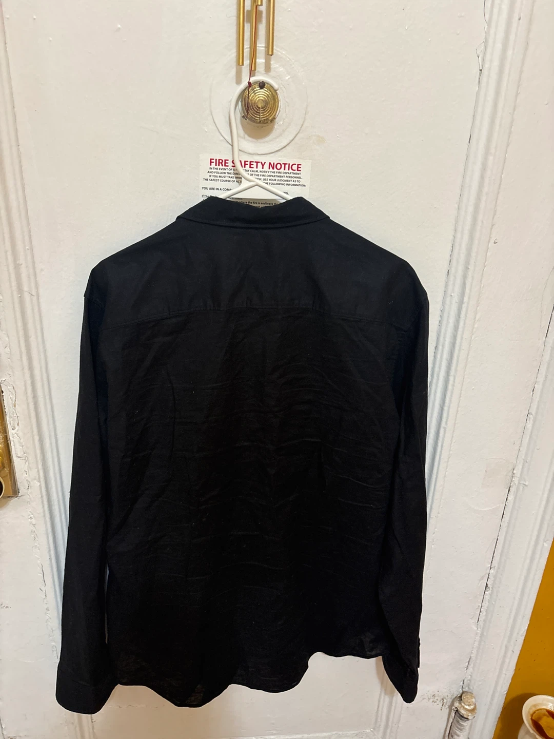 Calvin Klein Black Button-Up Shirt - Size L - photo 3