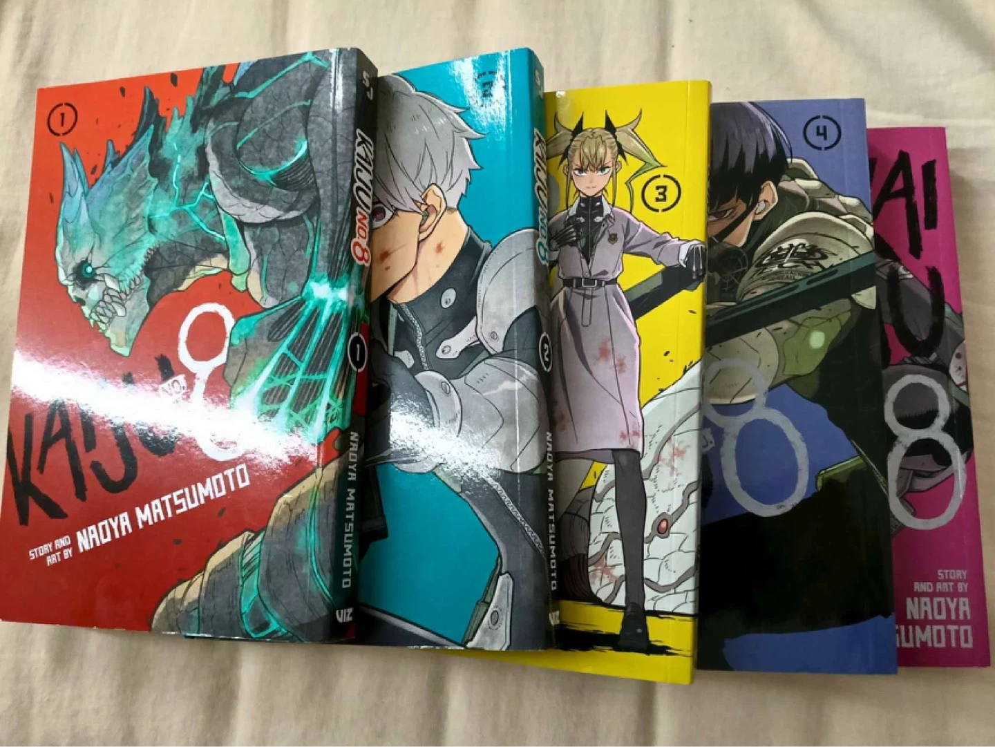 Kaiju No. 8 Manga Volumes 1-4