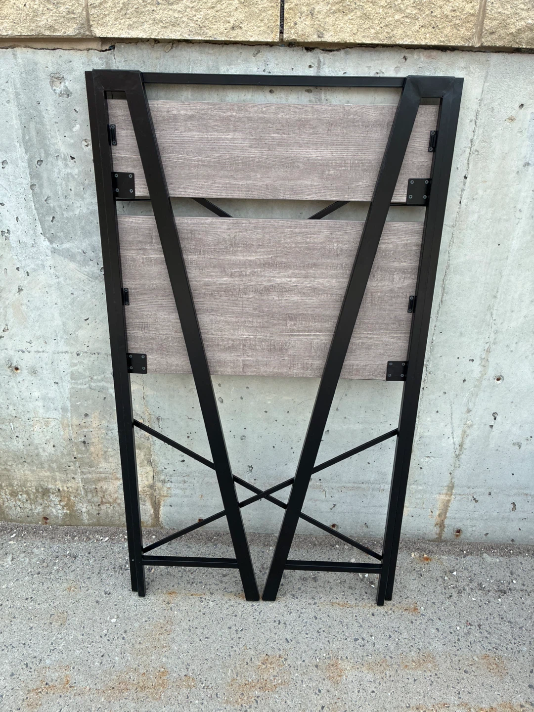 Foldable Ladder Desk with Shelves - photo 5