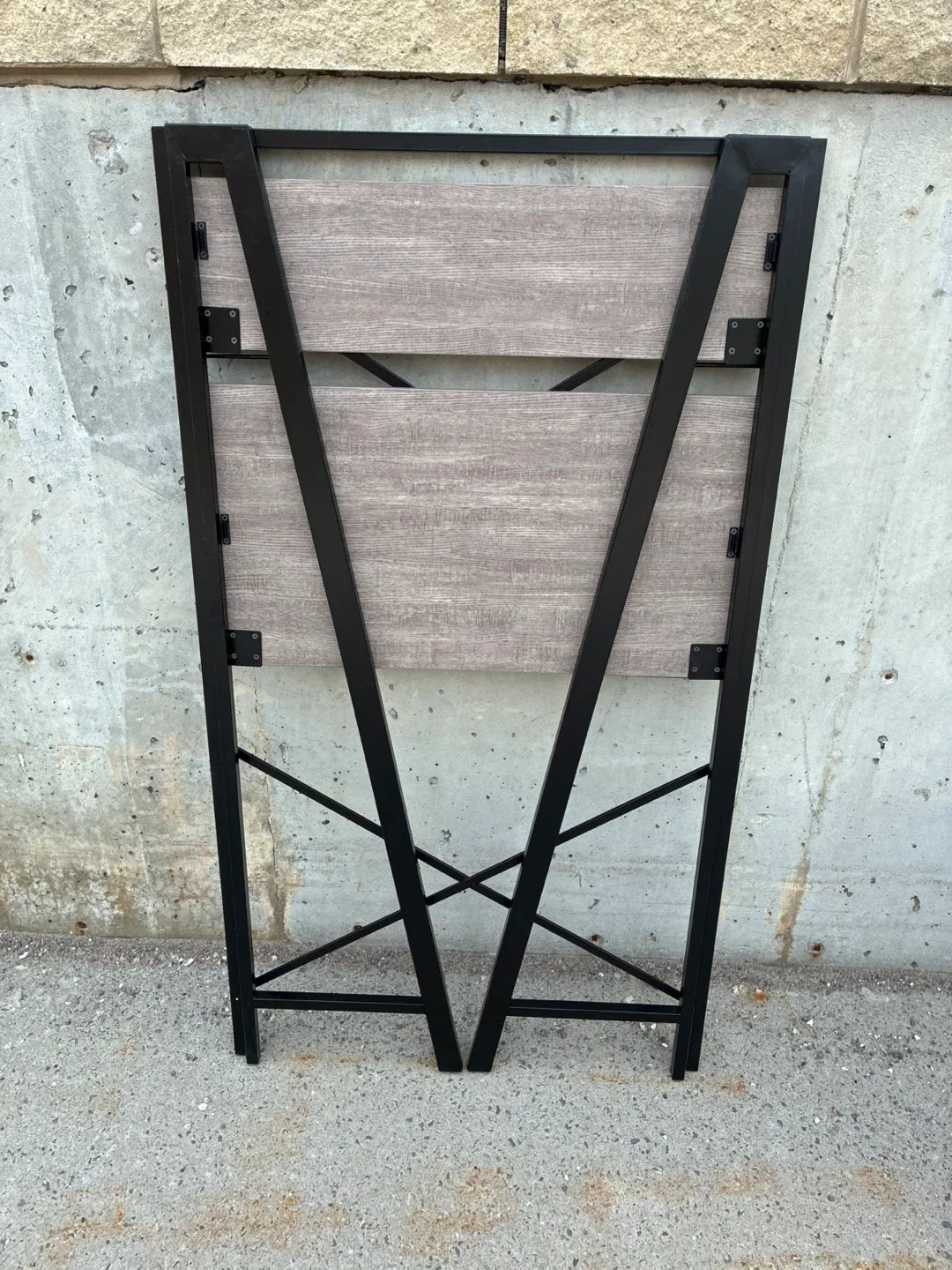 Foldable Ladder Desk with Shelves - photo 5