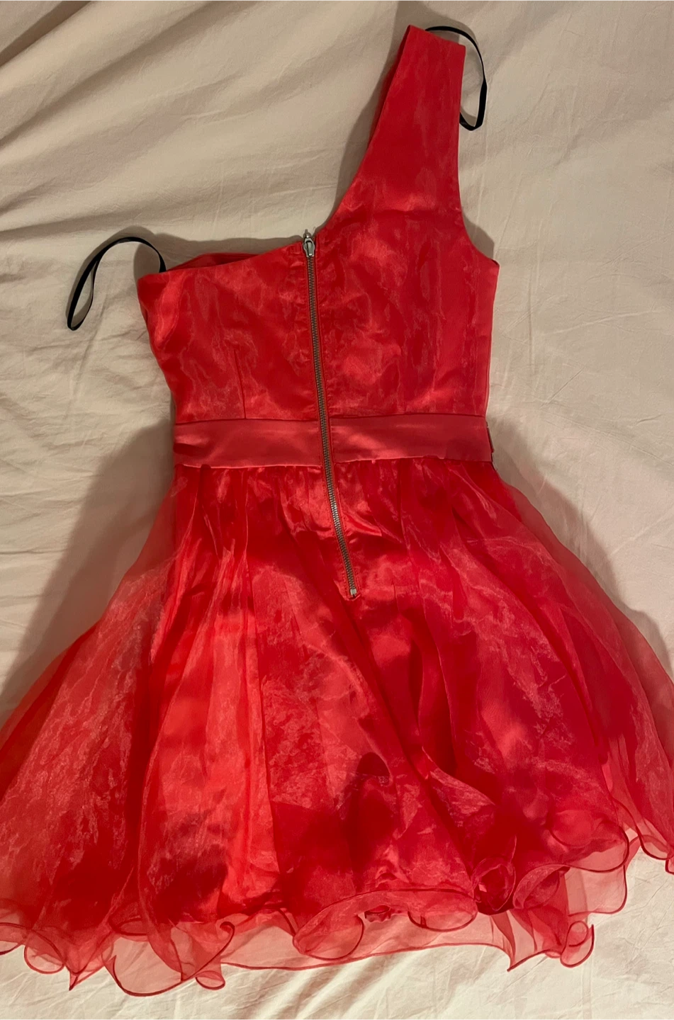 Lipsy VIP Red One-Shoulder Dress - photo 2