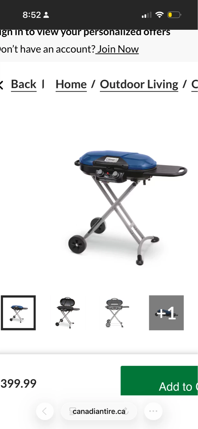 Coleman Portable Propane Grill