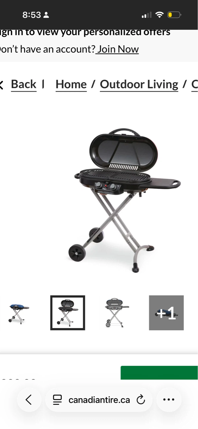 Coleman Portable Propane Grill - photo 2