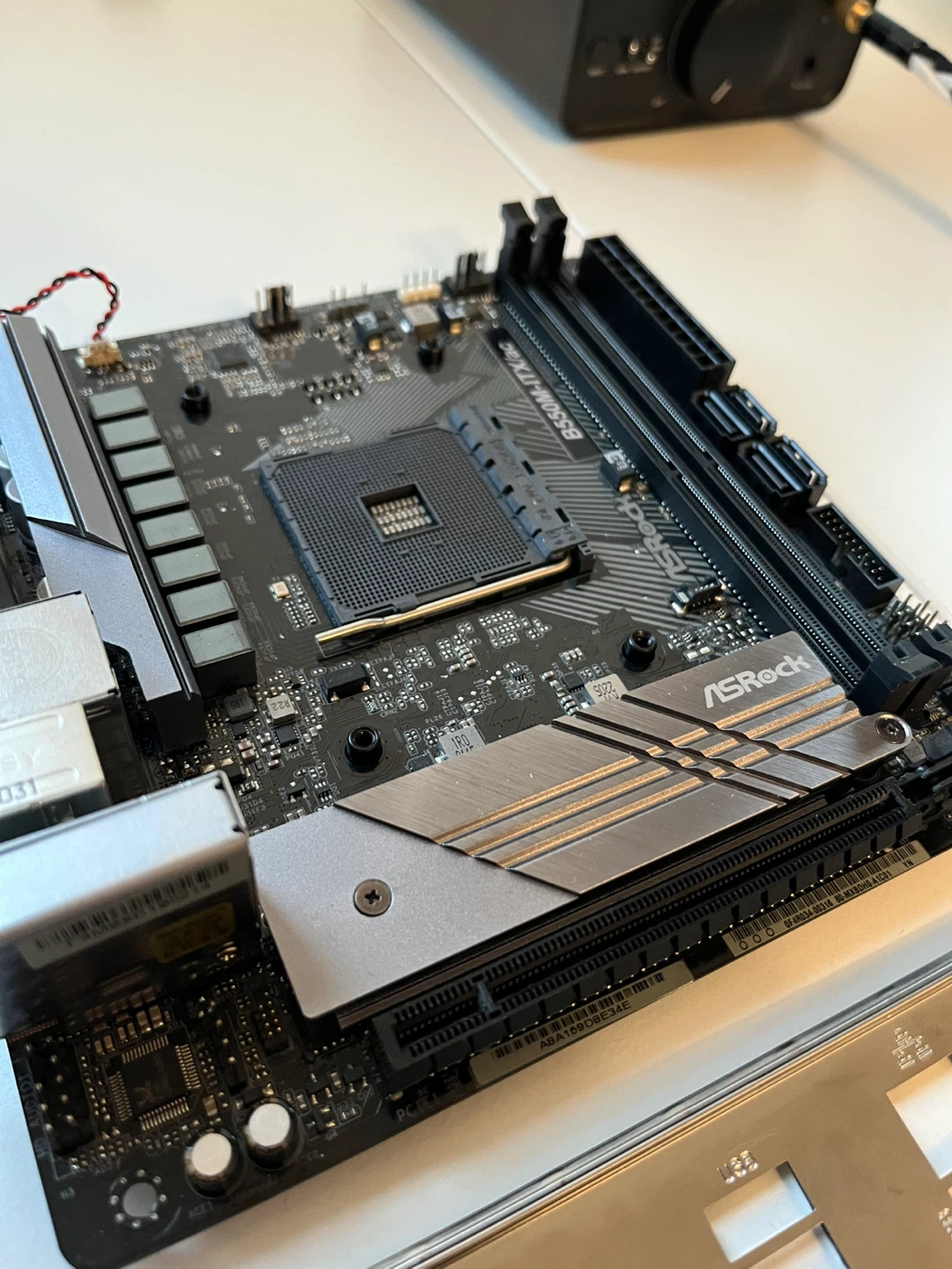 ASRock B550M-ITX/AC AM4 AMD B550 Mini ITX Motherboard - photo 2