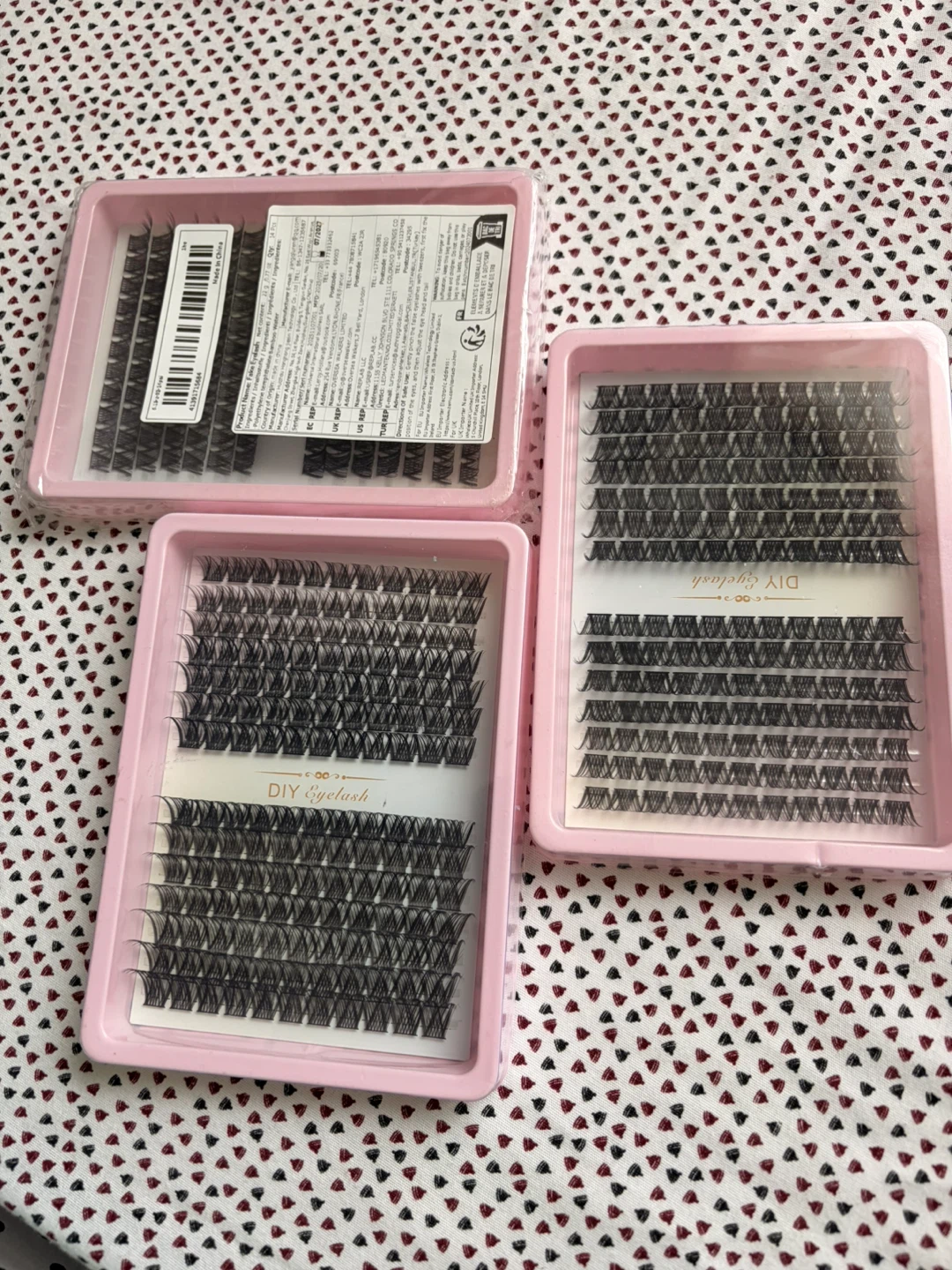 Free cluster lashes