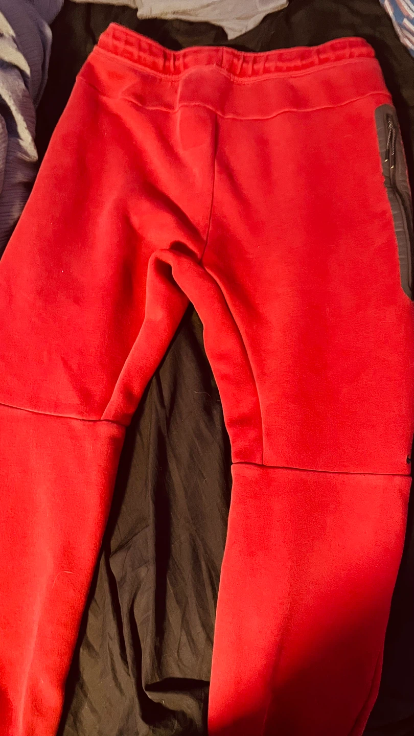 Nike Tech Fleece Joggers - Red - photo 2