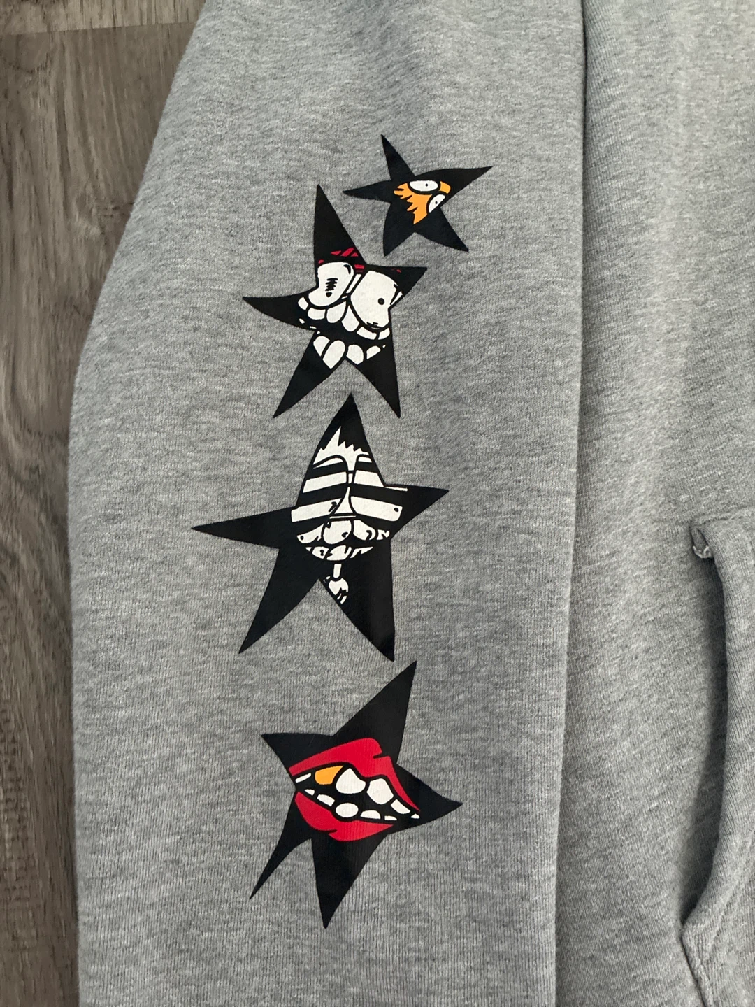 Chrome Hearts Grey Hoodie with Graphic Print - photo 2