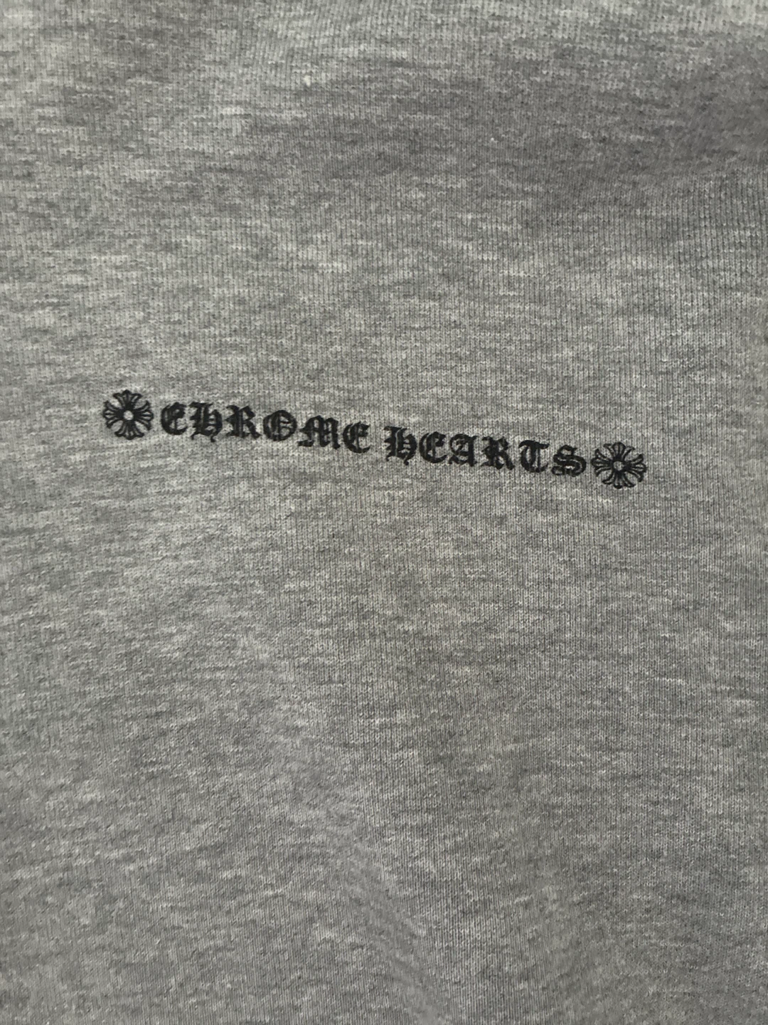 Chrome Hearts Grey Hoodie with Graphic Print - photo 4