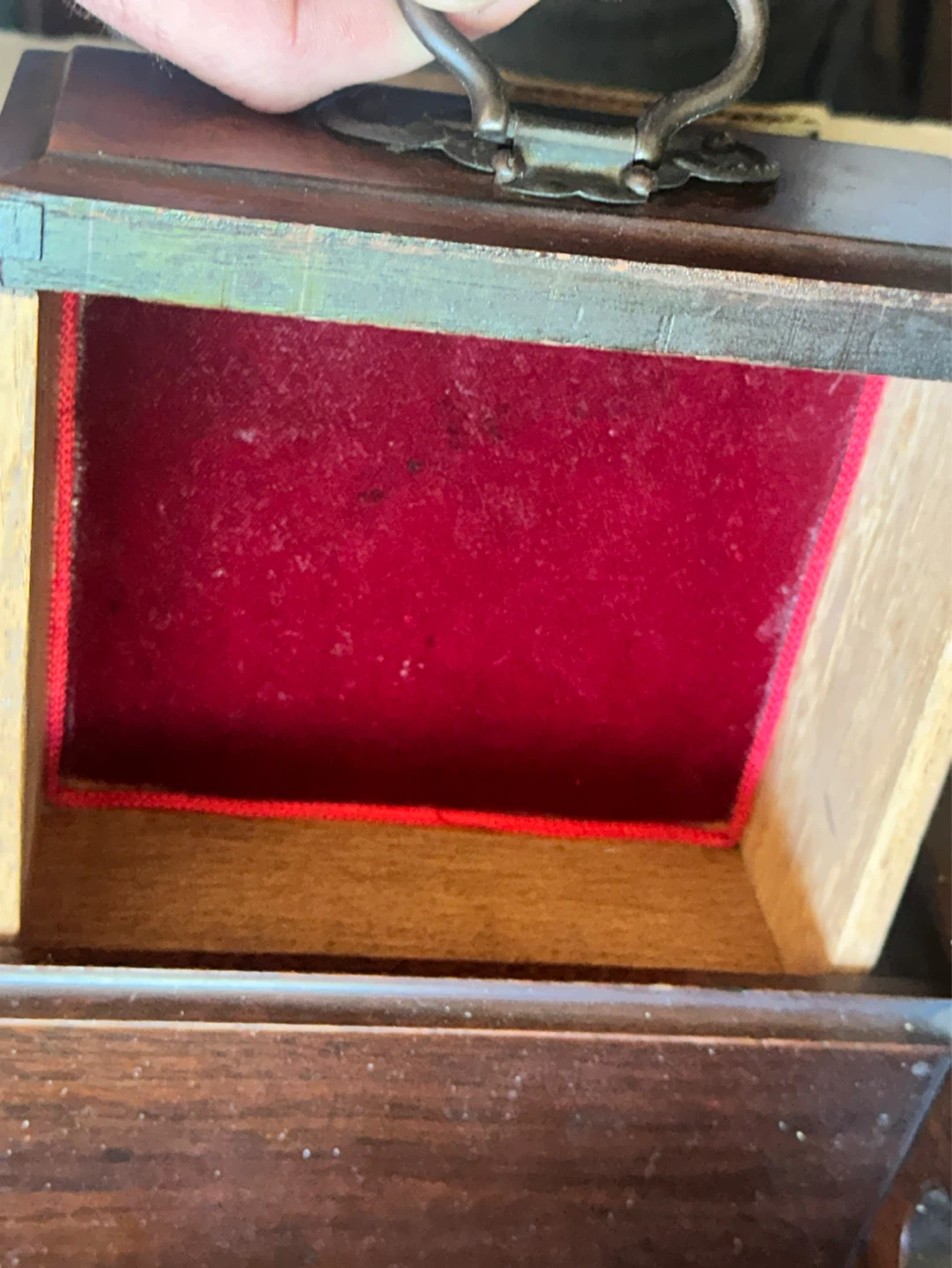 Small Art nouveau corner shelf - photo 3