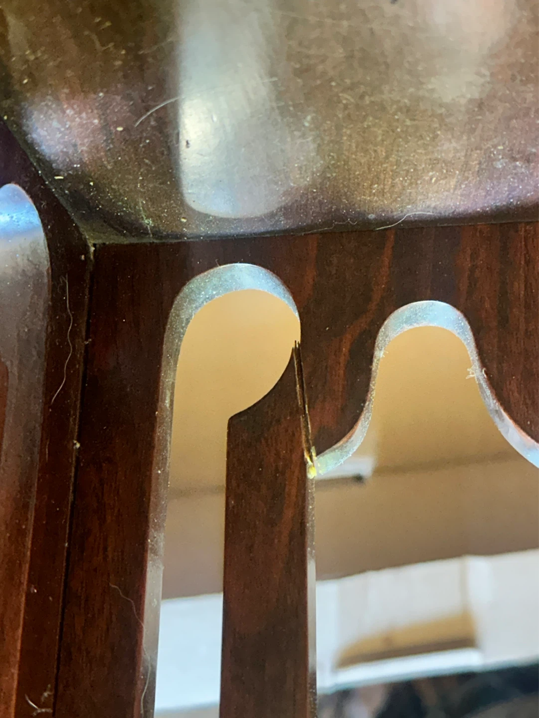 Small Art nouveau corner shelf - photo 5