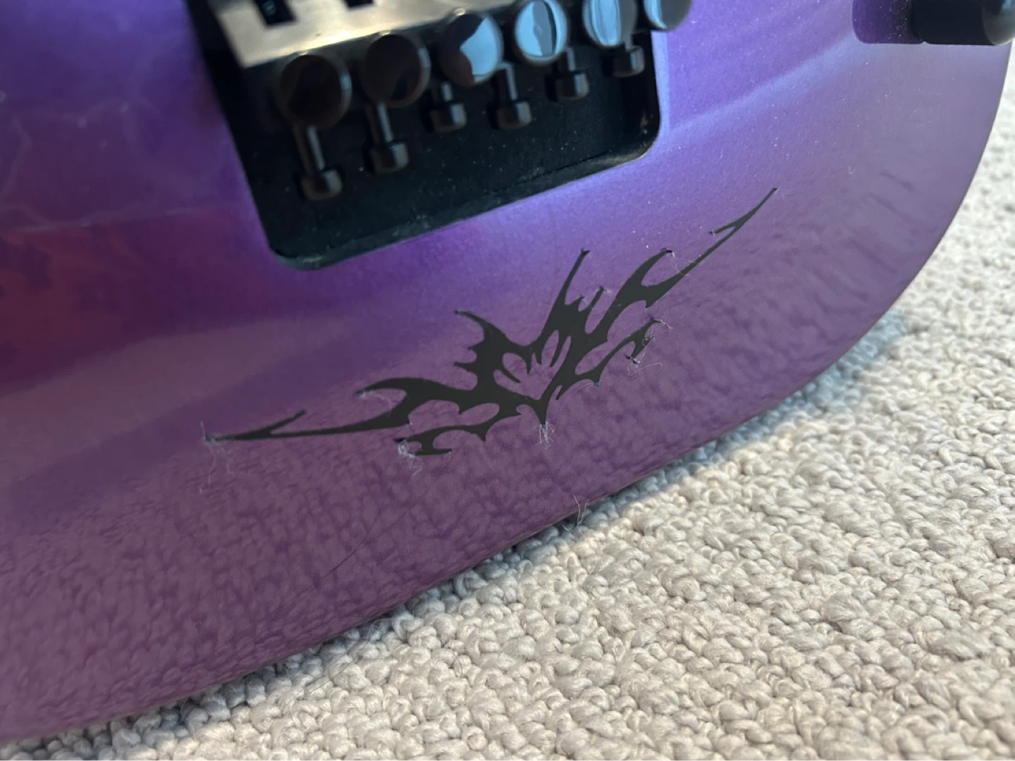 Jackson JS32 Dinky Electric Guitar – Purple - photo 4