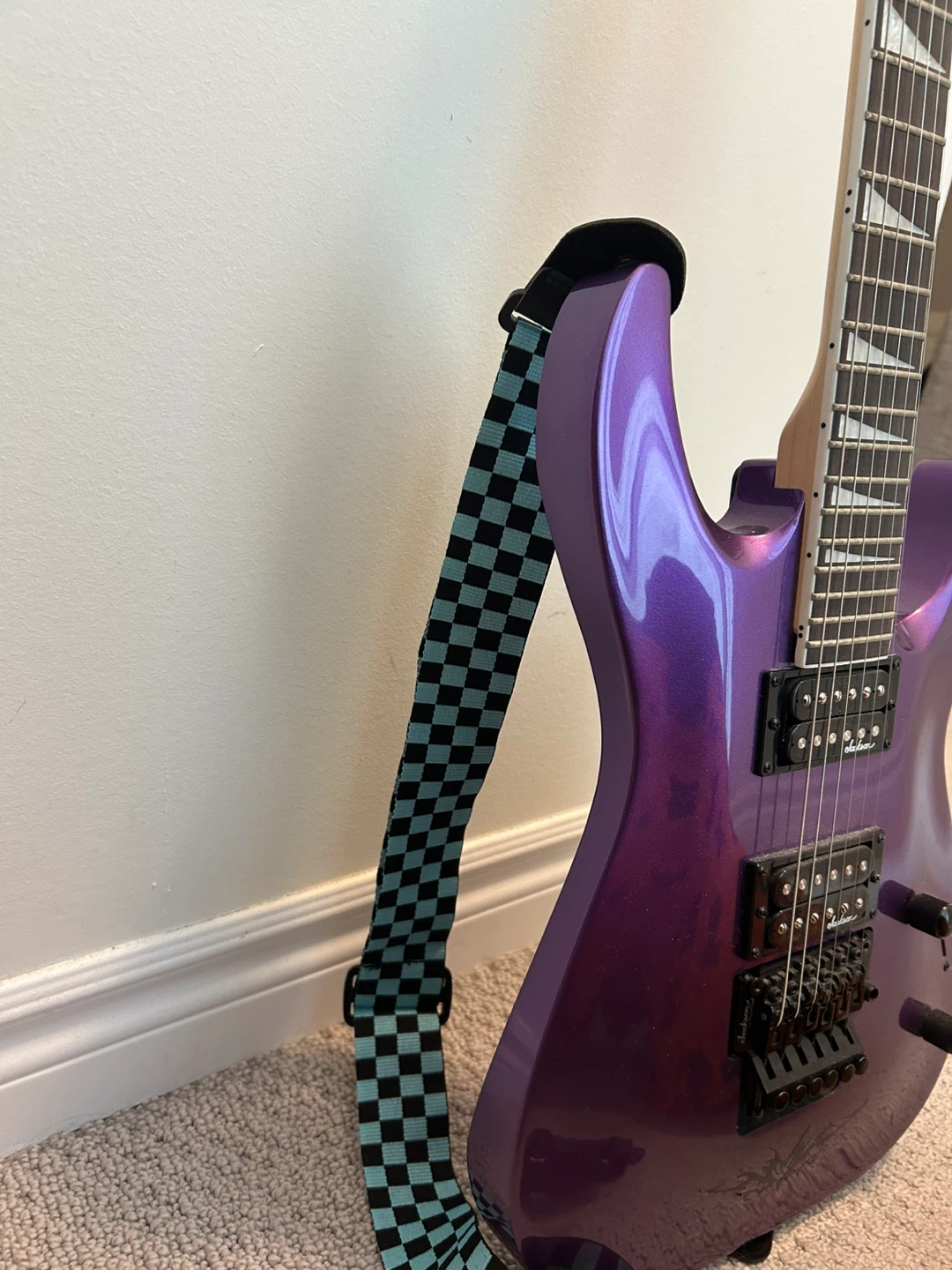 Jackson JS32 Dinky Electric Guitar – Purple - photo 5