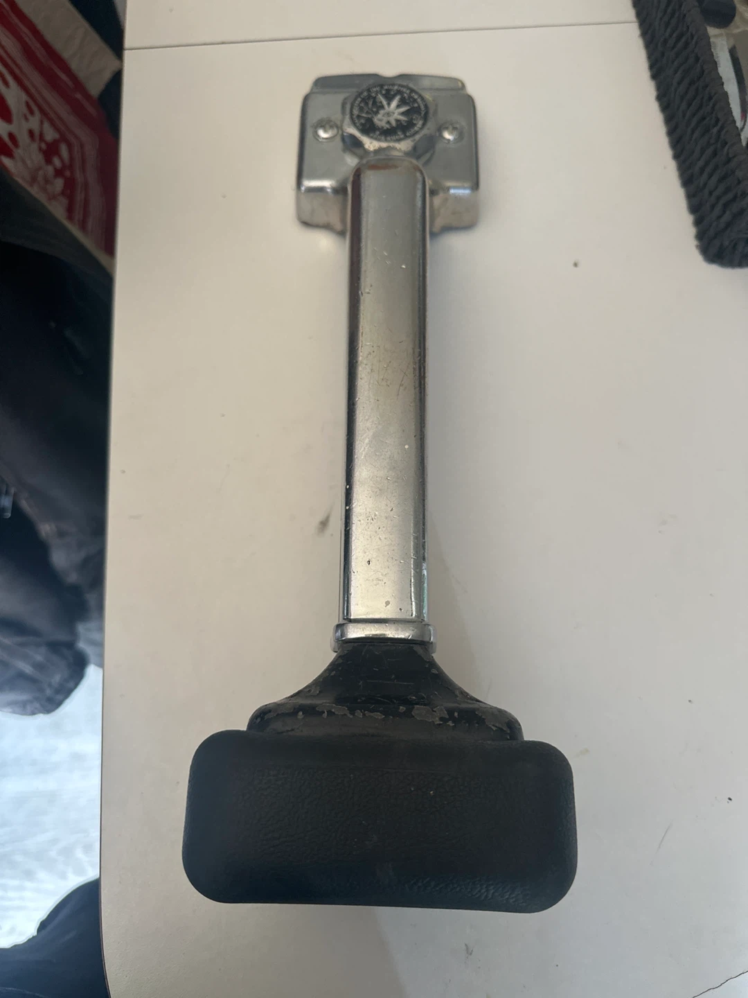 Vintage Chrome and Black Handle carpet kicker’s p