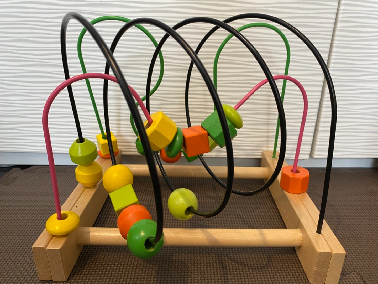 Wooden Bead Maze Toy