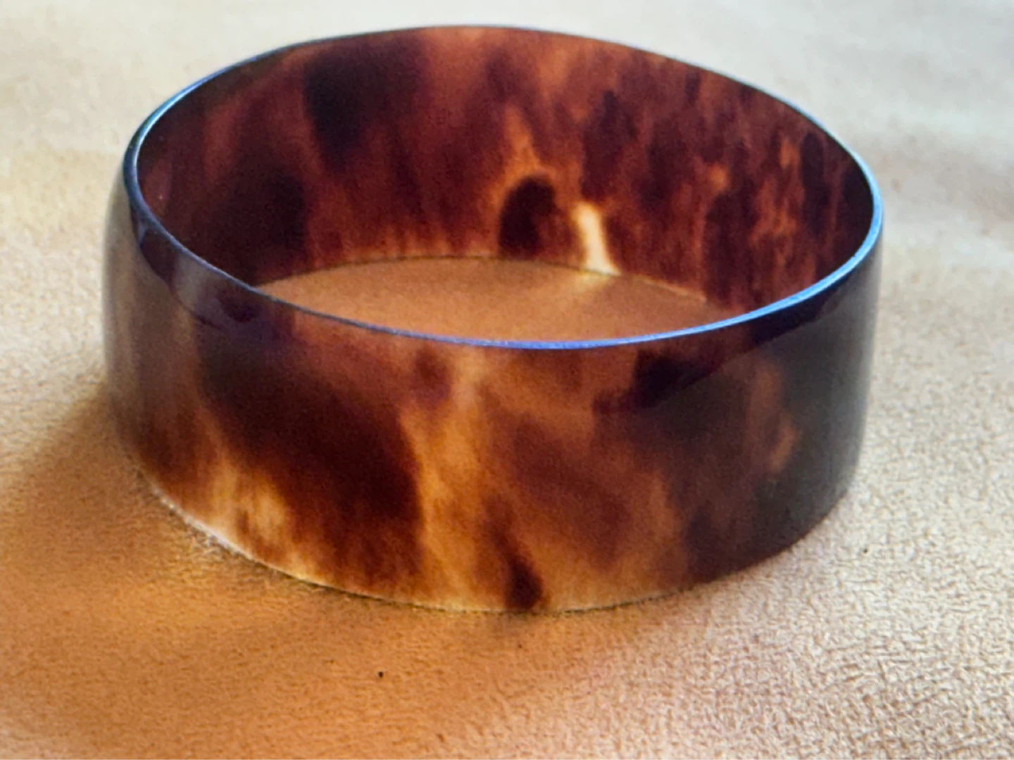 Victorian Tortious Shell Bangle - photo 3