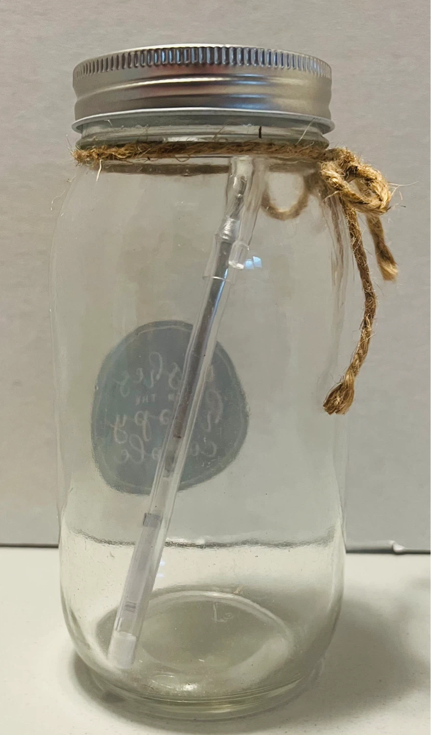 Farmhouse “Wishes for the Happy Couple” Mason Jar - photo 3
