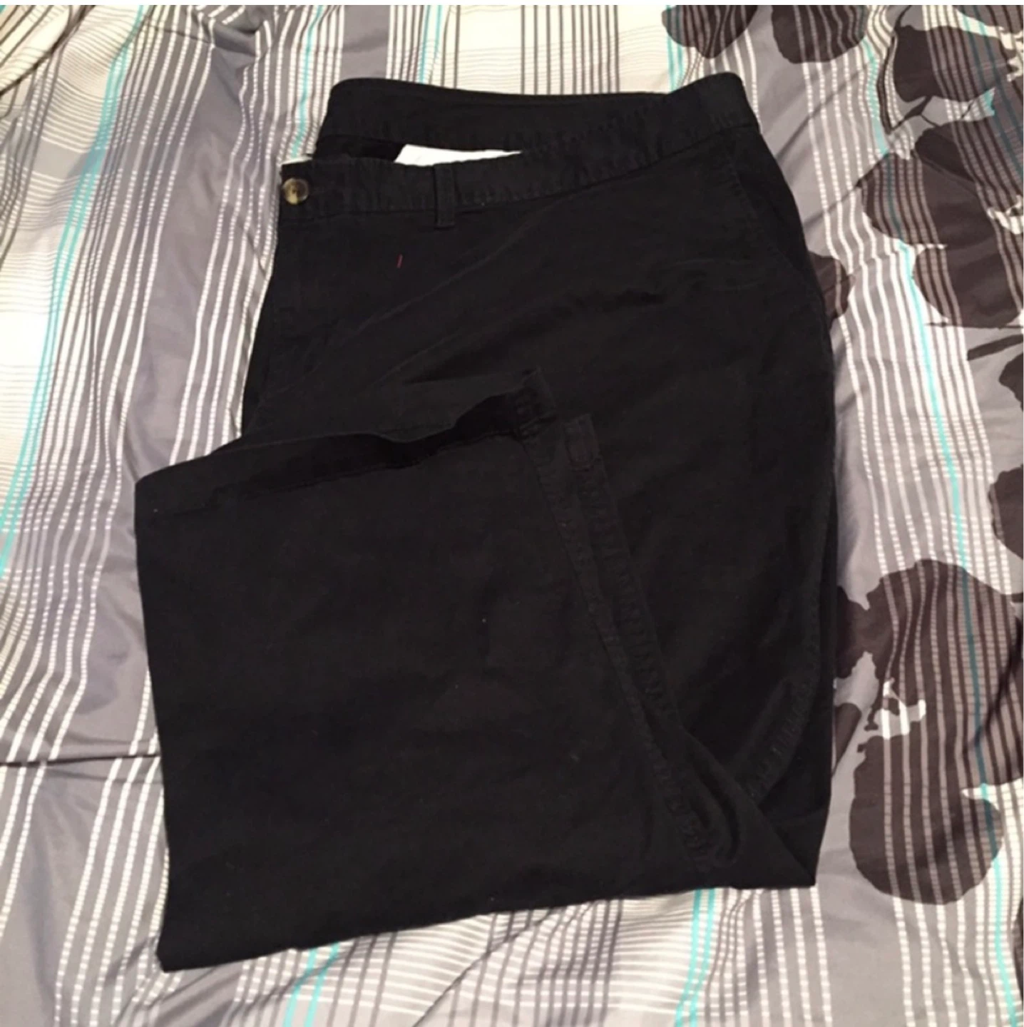 Plus size black capris very dressy