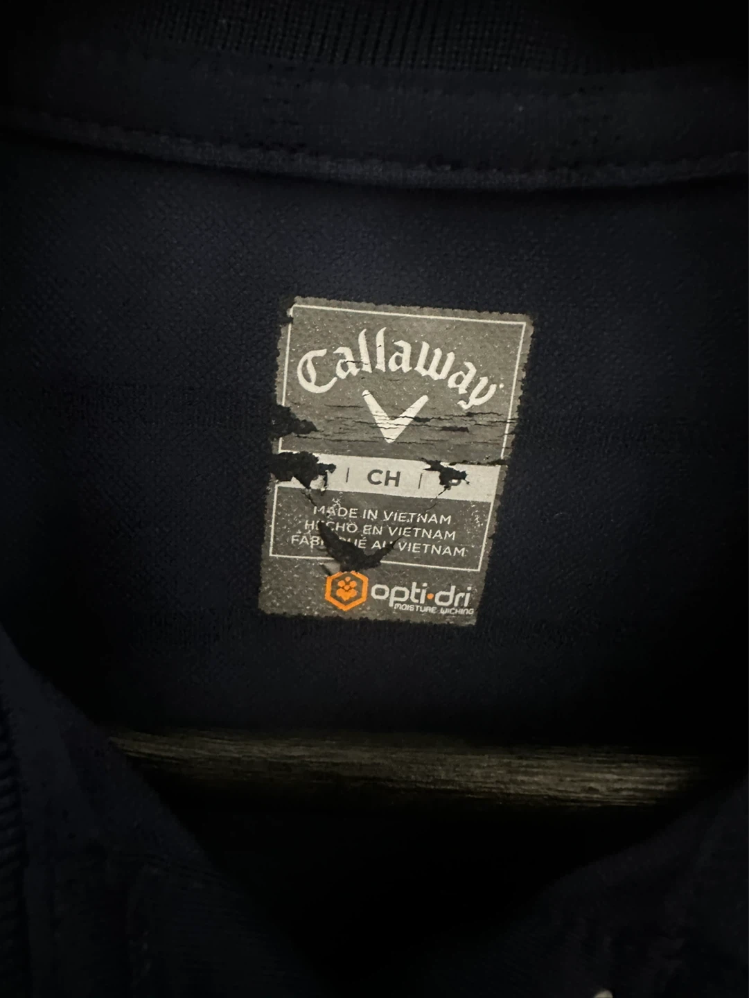 Callaway Women's Navy Blue Golf Polo Shirt - Size CH - photo 2