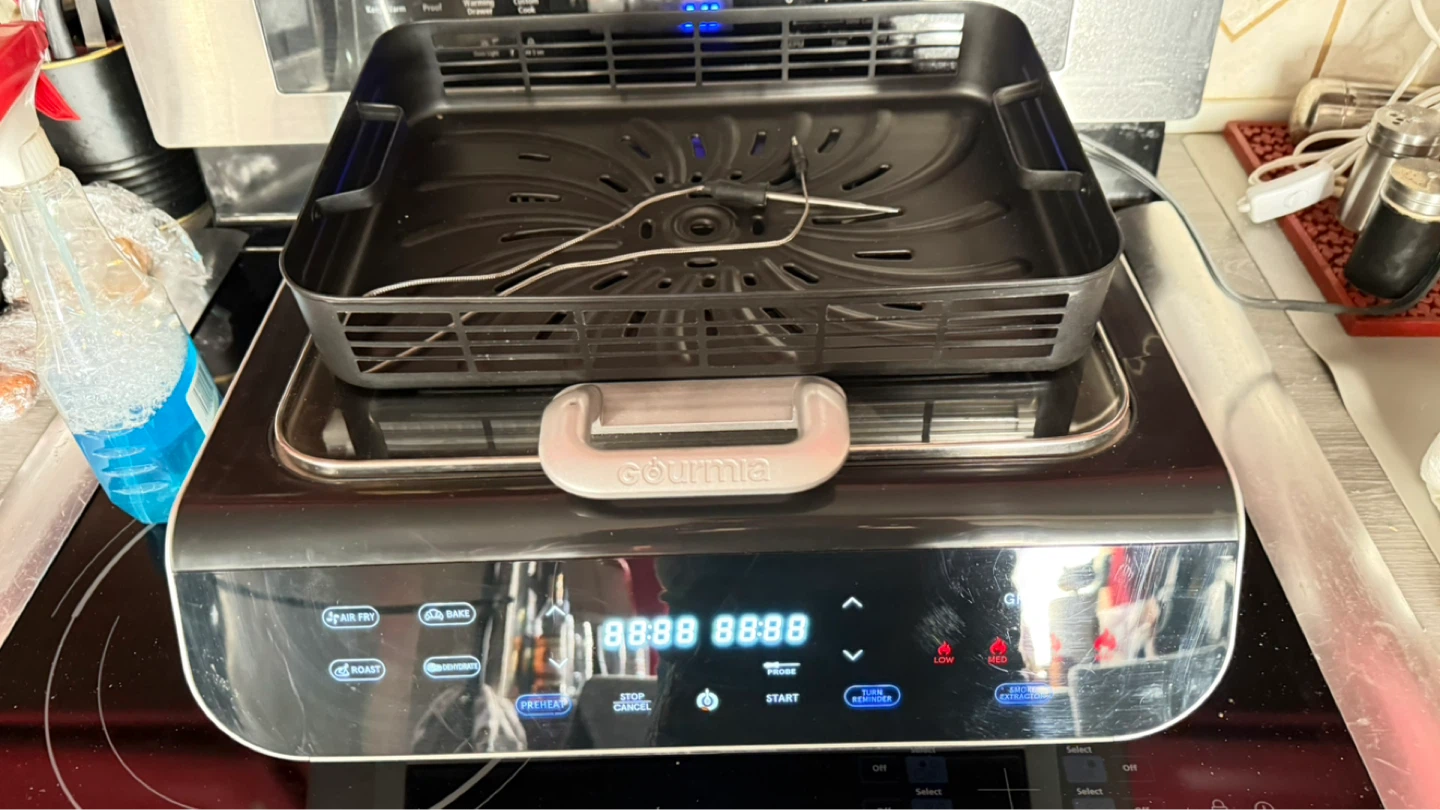 Gourmia 5-in-1 FoodStation Grill and Air Fryer