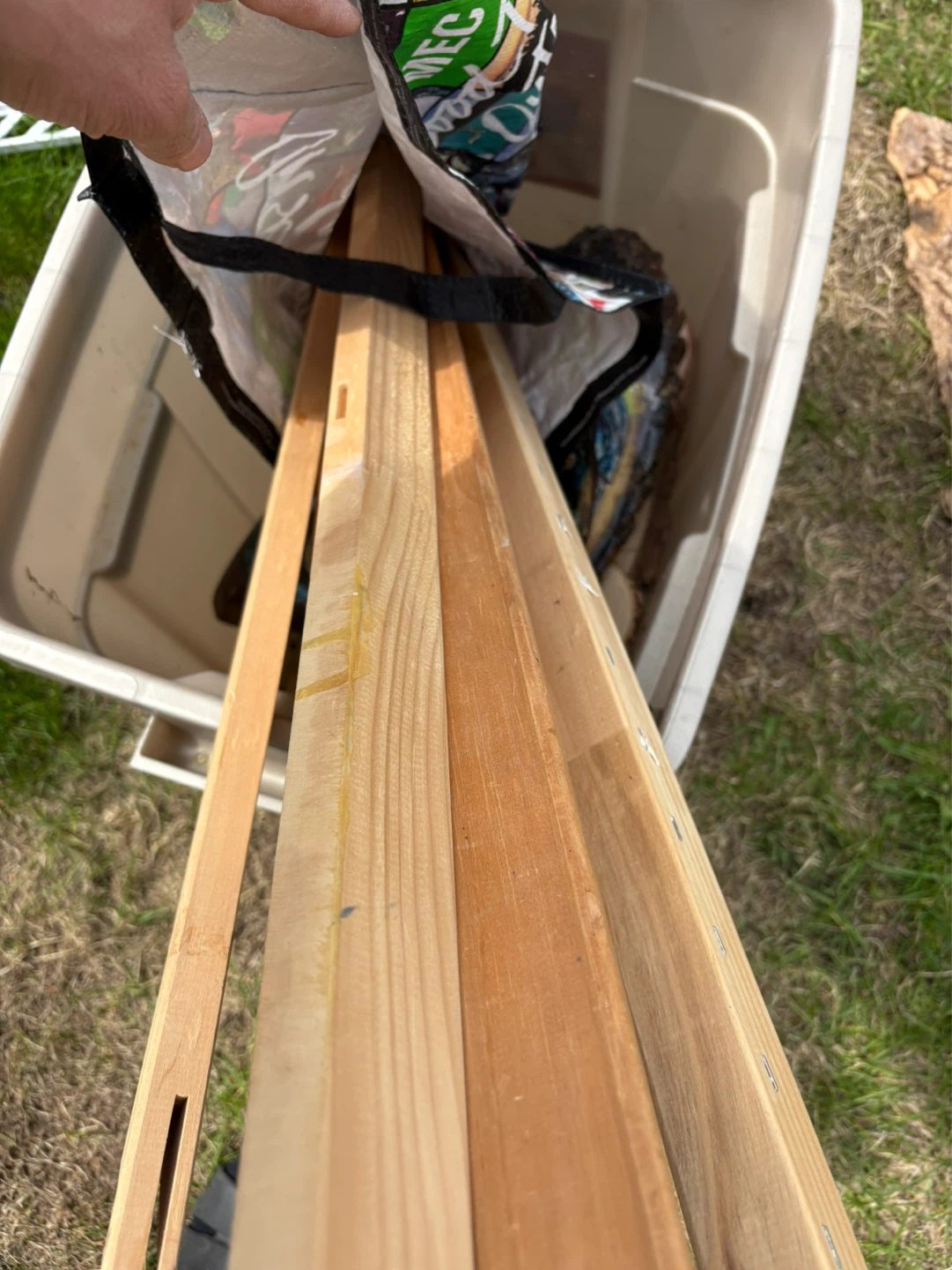 Bundle of Wood art canvas stretchers