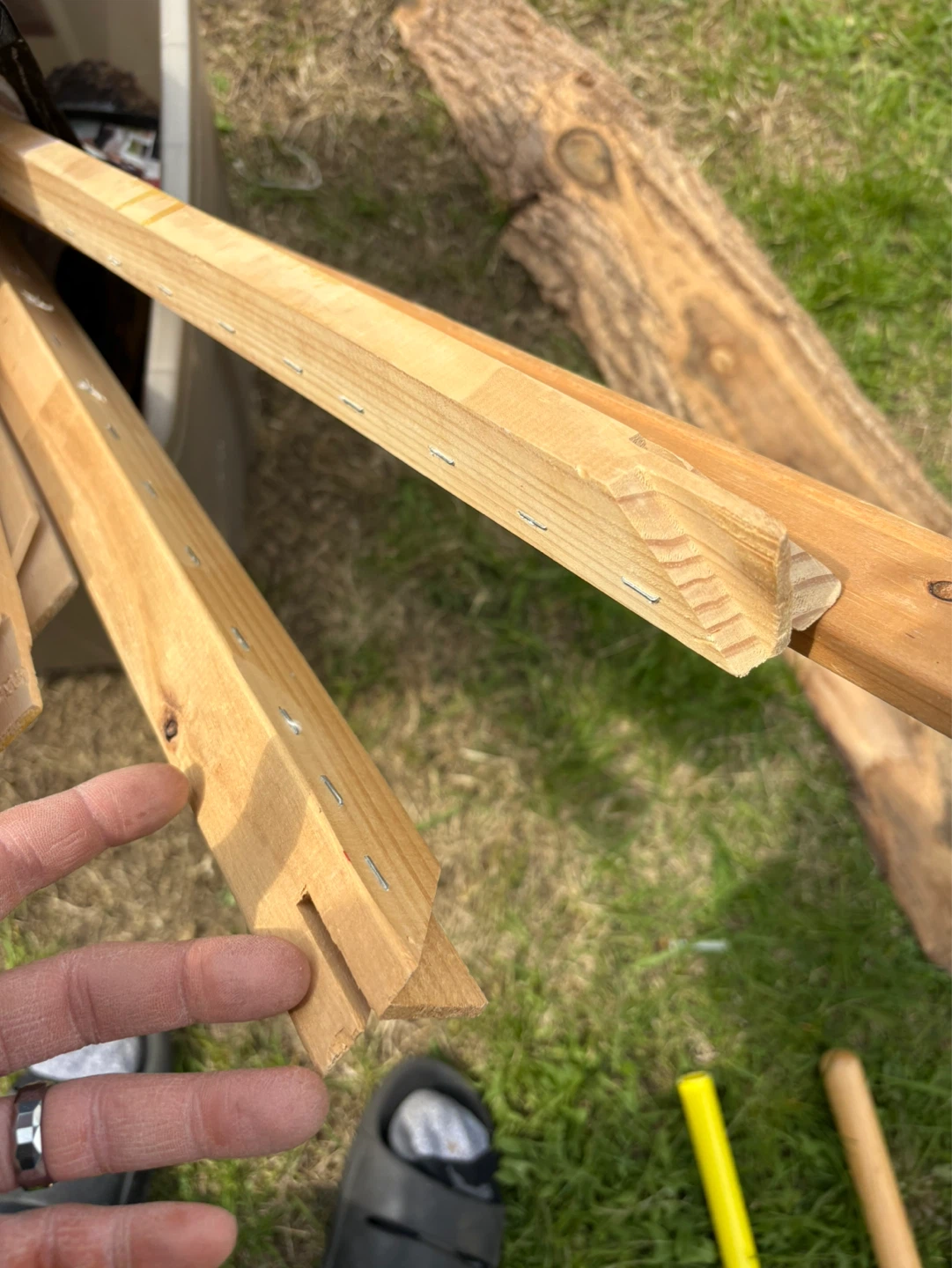 Bundle of Wood art canvas stretchers - photo 2