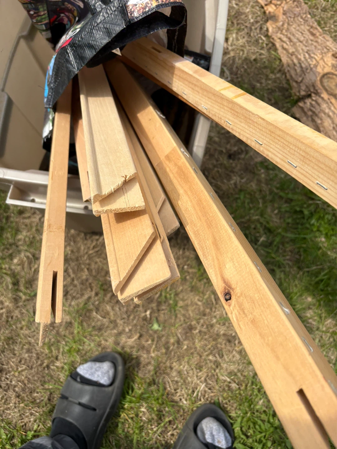 Bundle of Wood art canvas stretchers - photo 3