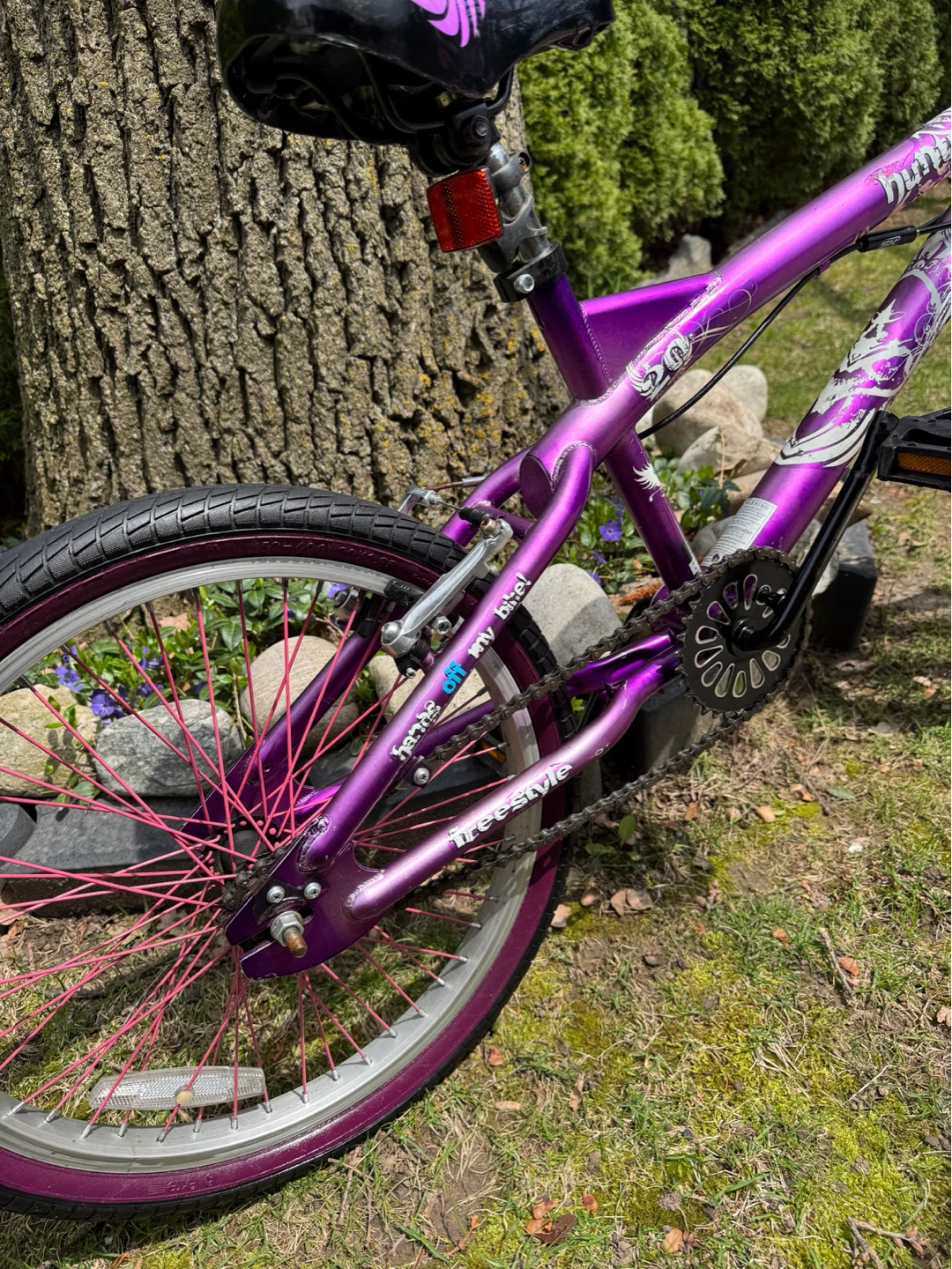 Purple 19 1/2 Freestyle BMX Bicycle - photo 3