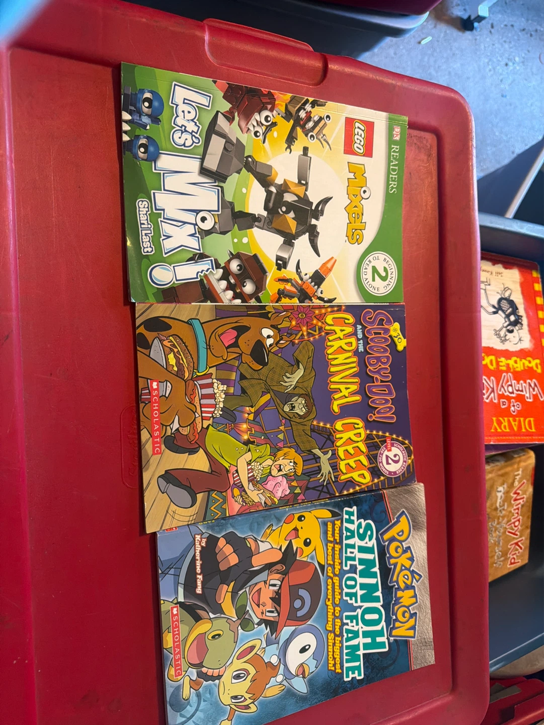 LEGO Mixels, Scooby-Doo!, and Pokémon Books