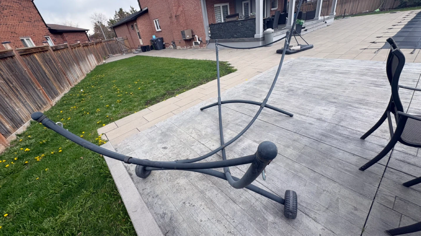 Hammock Stand with Wheels
